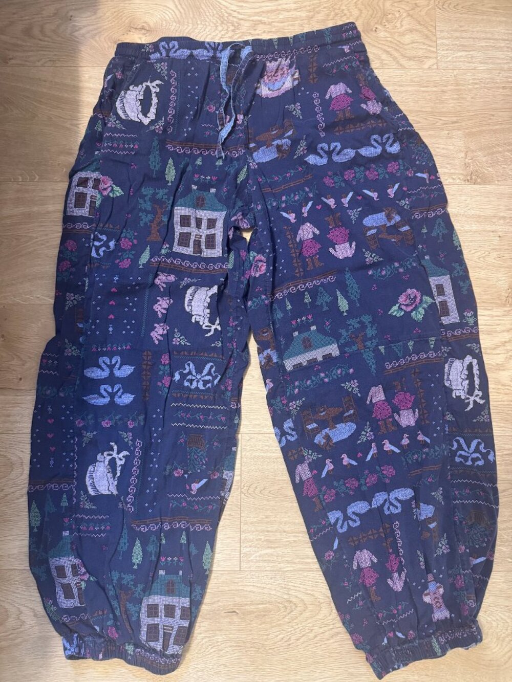 UO Out from Under In Your Dreams Printed Lounge Jogger Pants - Picture 2 of 3